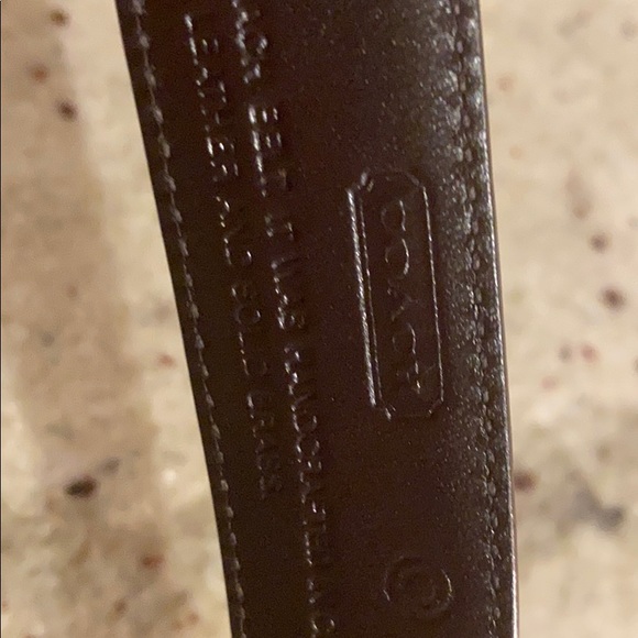Coach brown belt - Picture 2 of 3
